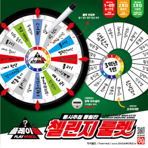 Event Roulette Play wheel Challenge - Vua vòng xoay may rủi trong sự kiện