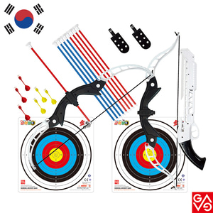 Bộ 3 huy chương vàng Olympic quốc gia số 1 bắn cung + cung đồ chơi bắn cung - Trường thể thao trẻ em, trường thể dục dụng cụ mùa xuân
